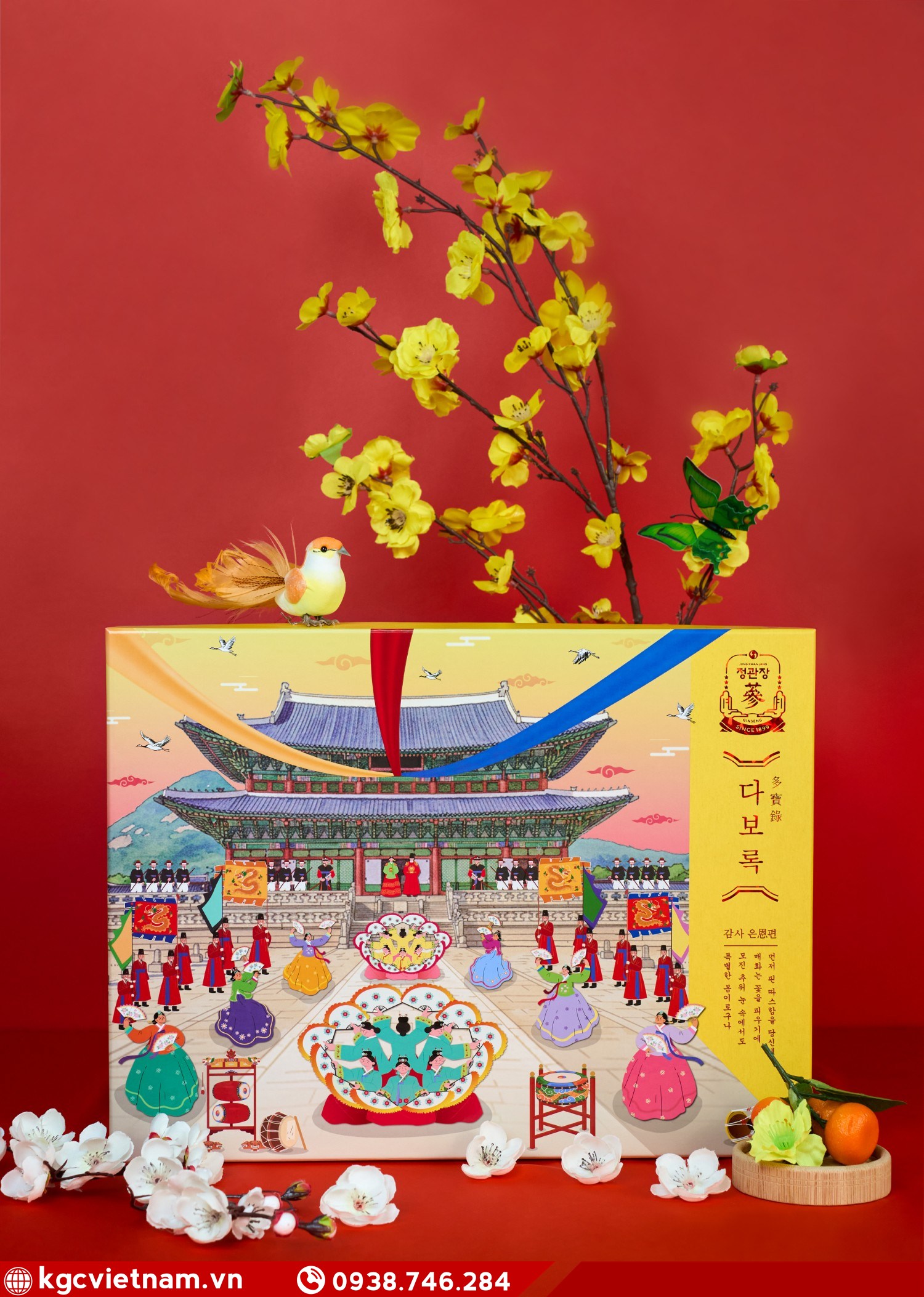 Quà biếu cao cấp Phúc Lộc Trường Xuân KGC Jung Kwan Jang chính hãng