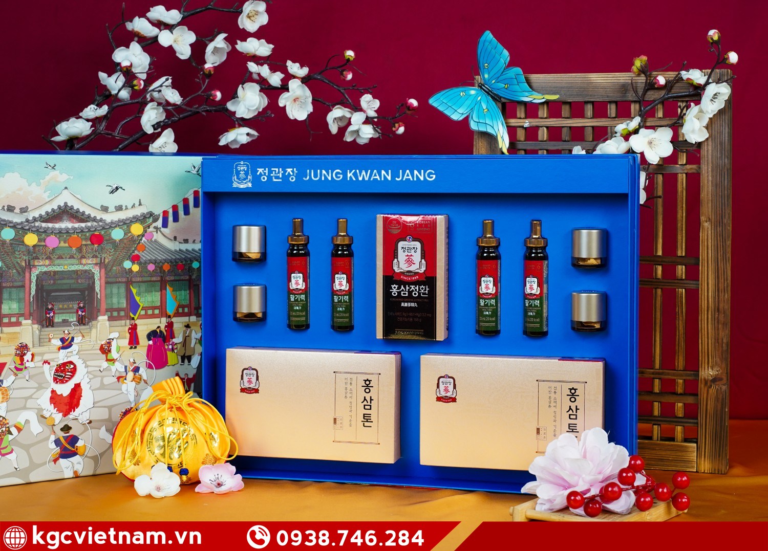 Quà biếu cao cấp Phú Quý Như Ý KGC Jung Kwan Jang chính hãng