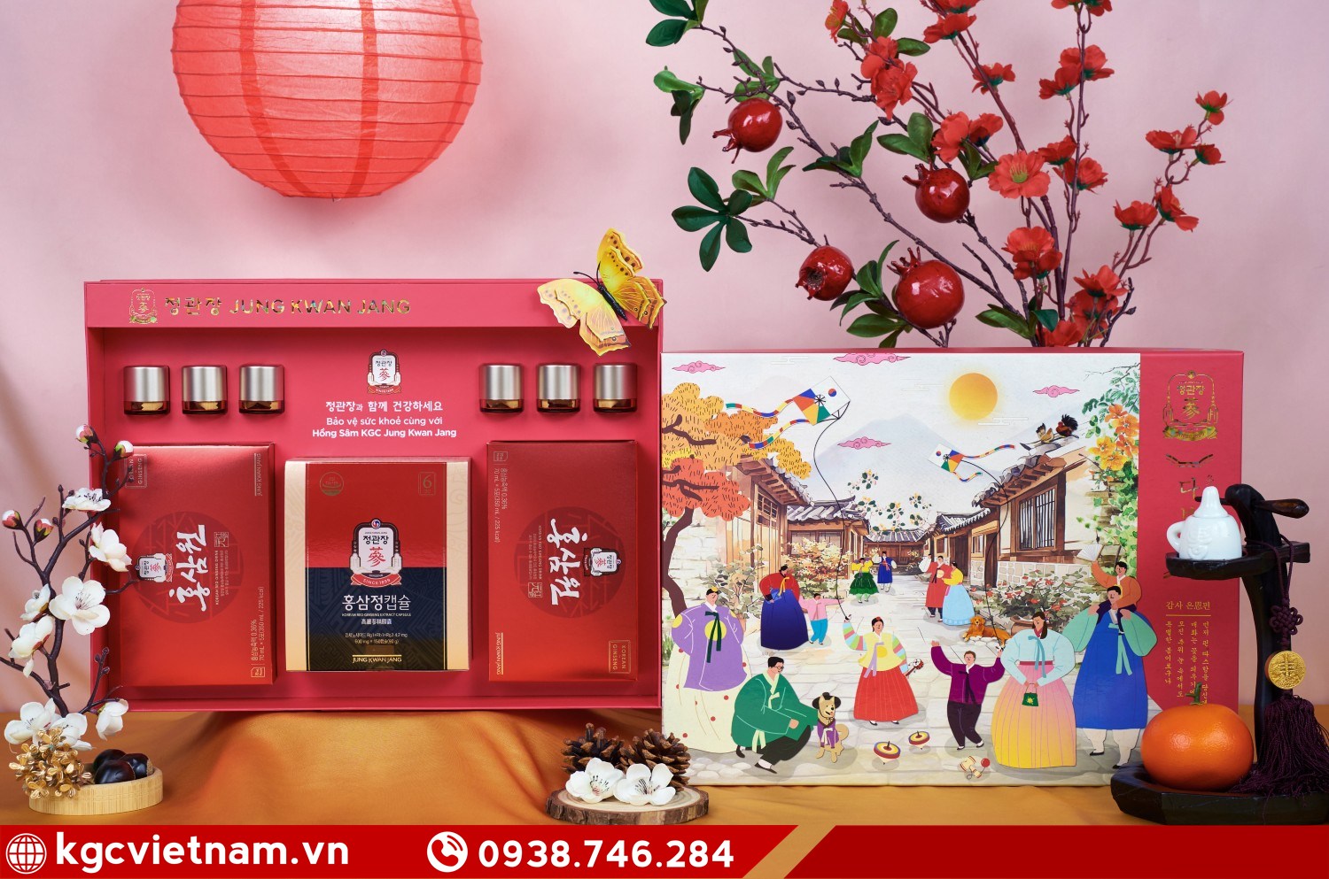 Địa chỉ bán hộp quà Tết 2026 Vạn Phúc Vân Hưng KGC tại TP.HCM