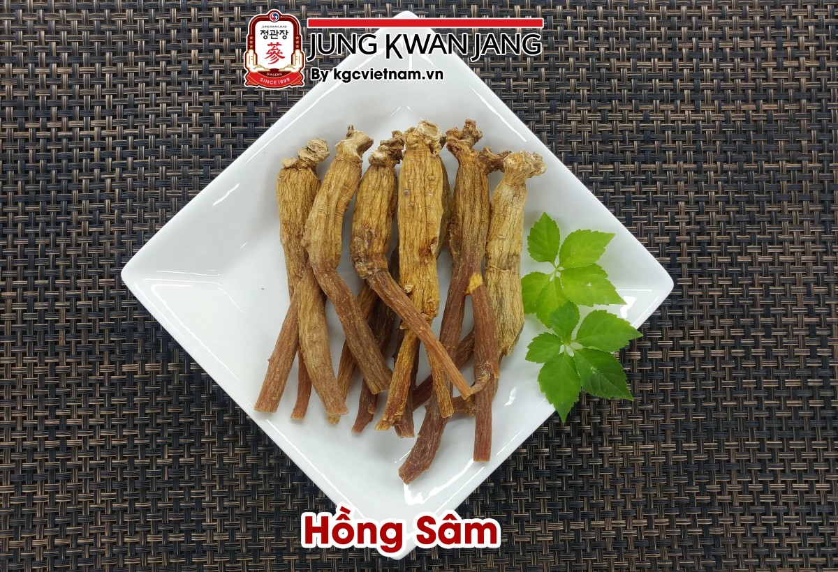 Hồng sâm củ khô hay còn gọi là nhân sâm  đỏ| KGC Jung Kwan Jang Việt Nam | www.kgcvietnam.vn
