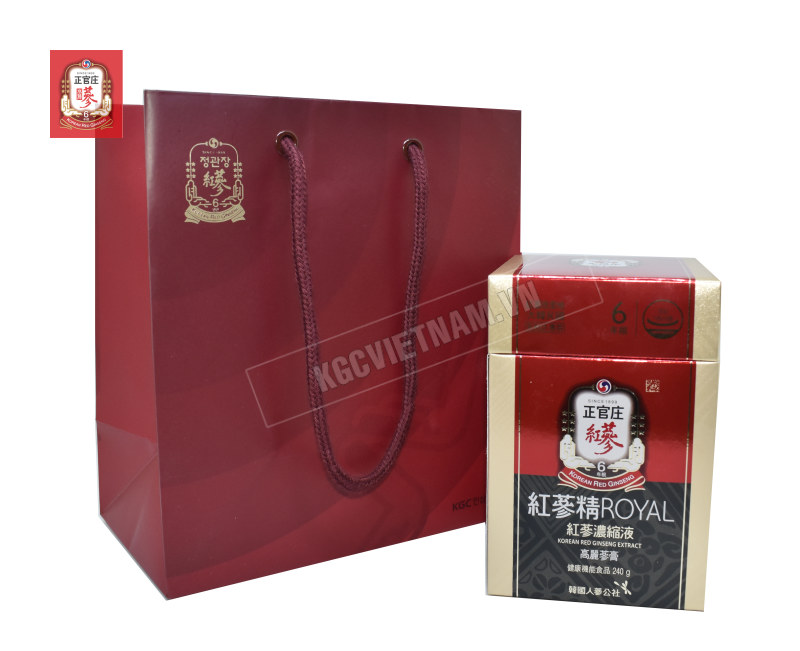 Hình ảnh chi tiết về cao hồng sâm Cheong Kwan Jang - KGC Royal 240g