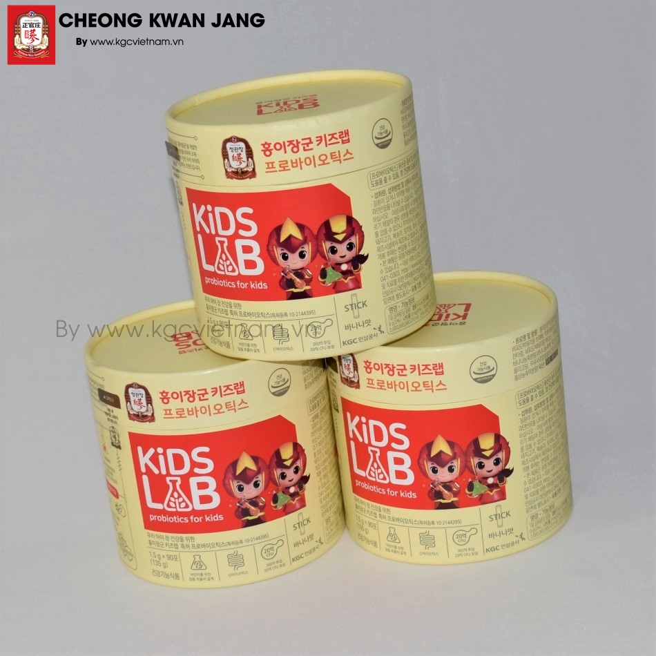 Lý do trẻ nên sử dụng men vi sinh kgc General Hong Yi's Kids Lab Probiotics