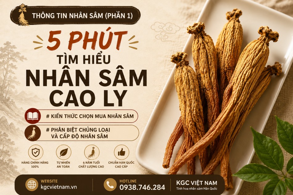 Nhân Sâm Cao Ly Là Gì? Cách Chọn Hồng Sâm, Hắc Sâm Và Các Loại Nhân Sâm Hàn Quốc