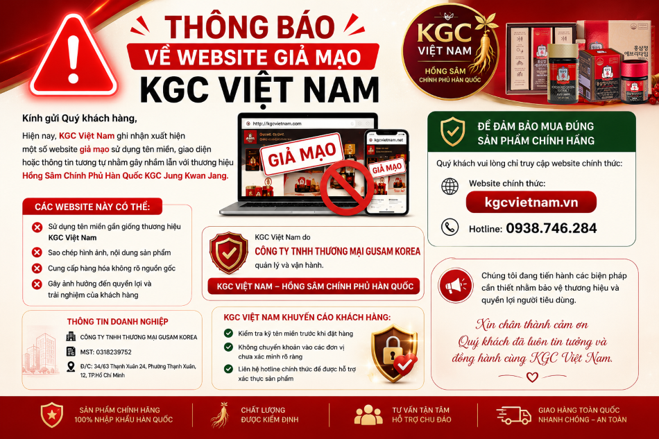 ⚠️ THÔNG BÁO VỀ WEBSITE GIẢ MẠO KGC VIỆT NAM ⚠️