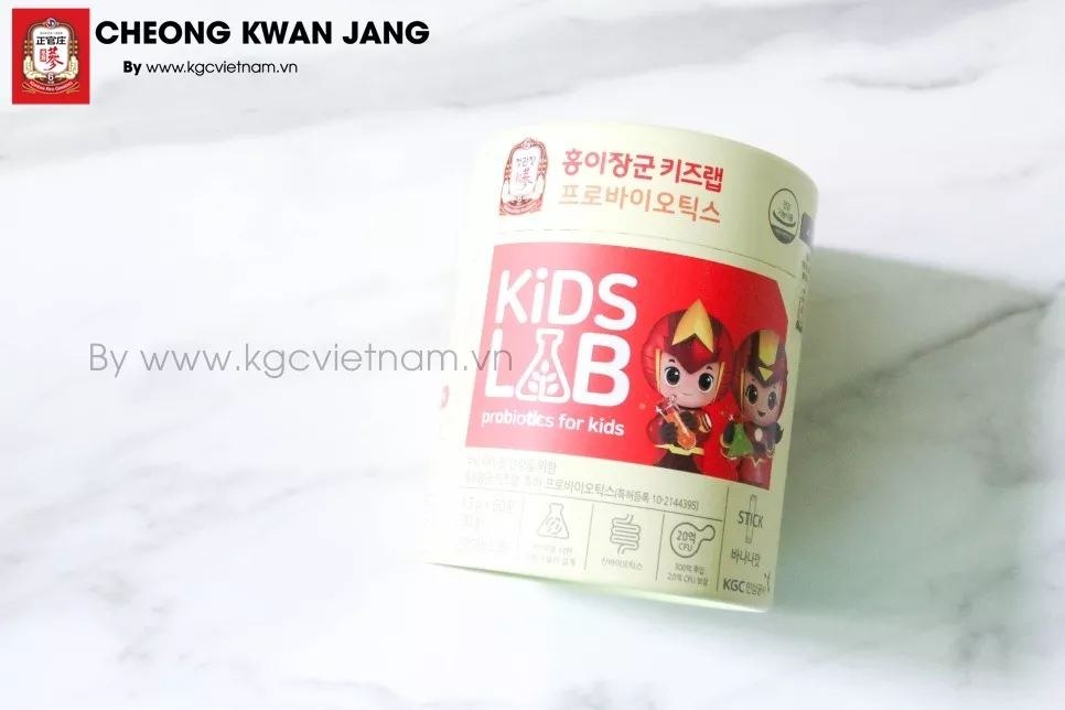 men vi sinh kgc General Hong Yi's Kids Lab Probiotics 