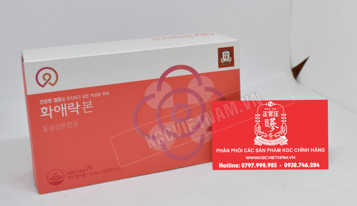 Nước hồng sâm Cheong Kwan Jang dành cho nữ giới