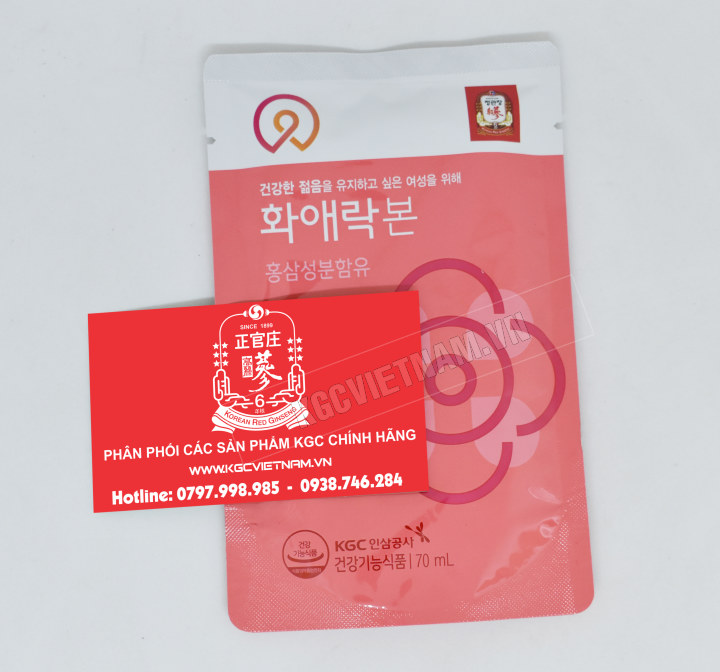 Nước hồng sâm Cheong Kwan Jang dành cho nữ giới