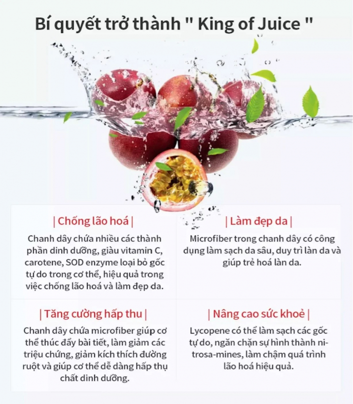 Nước hồng sâm GoodBase Chanh Dây KGC Cheong Kwan Jang 10ml x 30 gói