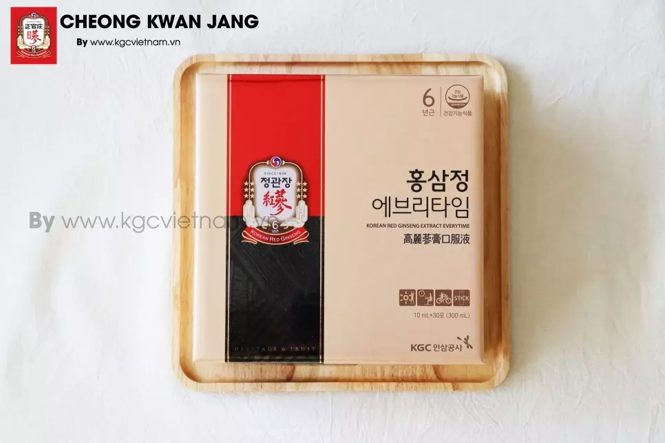 Nước hồng sâm Cheong Kwan Jang - KGC Everytime 10ml x 30 gói