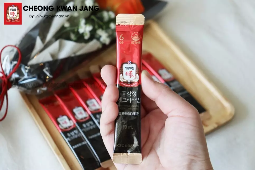 Nước hồng sâm Cheong Kwan Jang - KGC Everytime 10ml x 30 gói