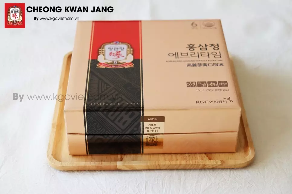 Nước hồng sâm Cheong Kwan Jang - KGC Everytime 10ml x 30 gói