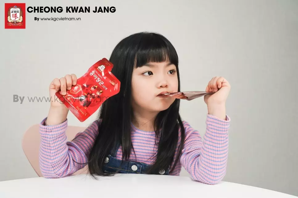 Nước hồng sâm trẻ em KGC Hàn Quốc 20ml x 30 gói số 3