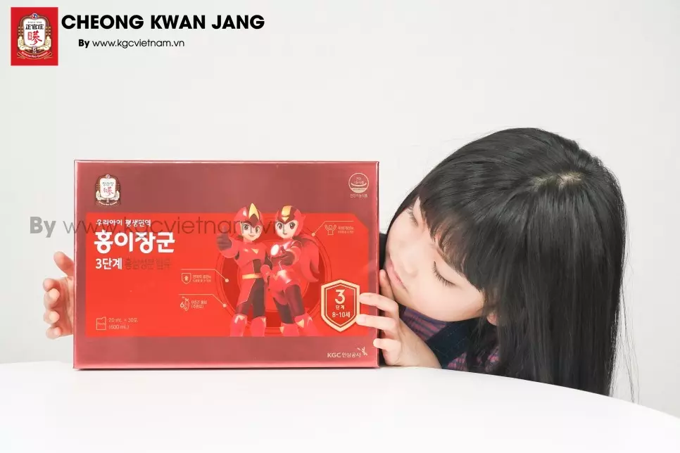 Nước hồng sâm chính phủ KGC Hàn Quốc dành cho trẻ em 30 gói