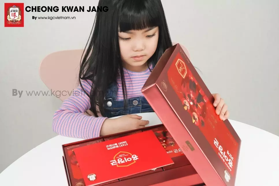 Nước hồng sâm trẻ em KGC Hàn Quốc 20ml x 30 gói số 3
