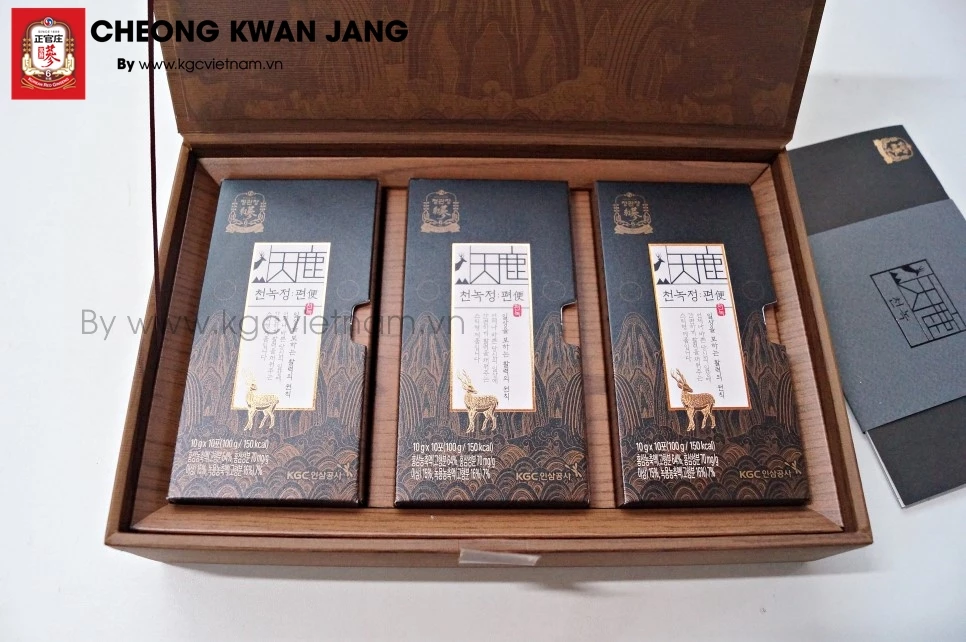 Nước hồng sâm nhung hươu KGC Cheong Kwan Jang Cheon Nok 10g x 30 gó