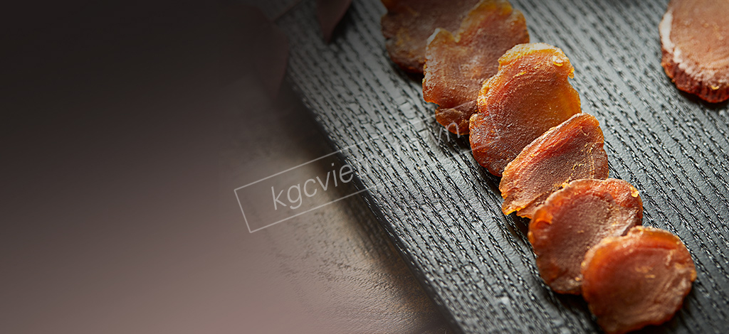 Hồng sâm lát tẩm mật ong chính phủ KGC 20g x 12 gói
