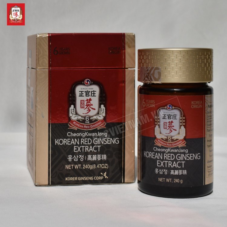 Cao hồng sâm Cheong Kwan Jang 240g nhập khẩu ✅ kgc việt nam ✅ cheong kwan jang