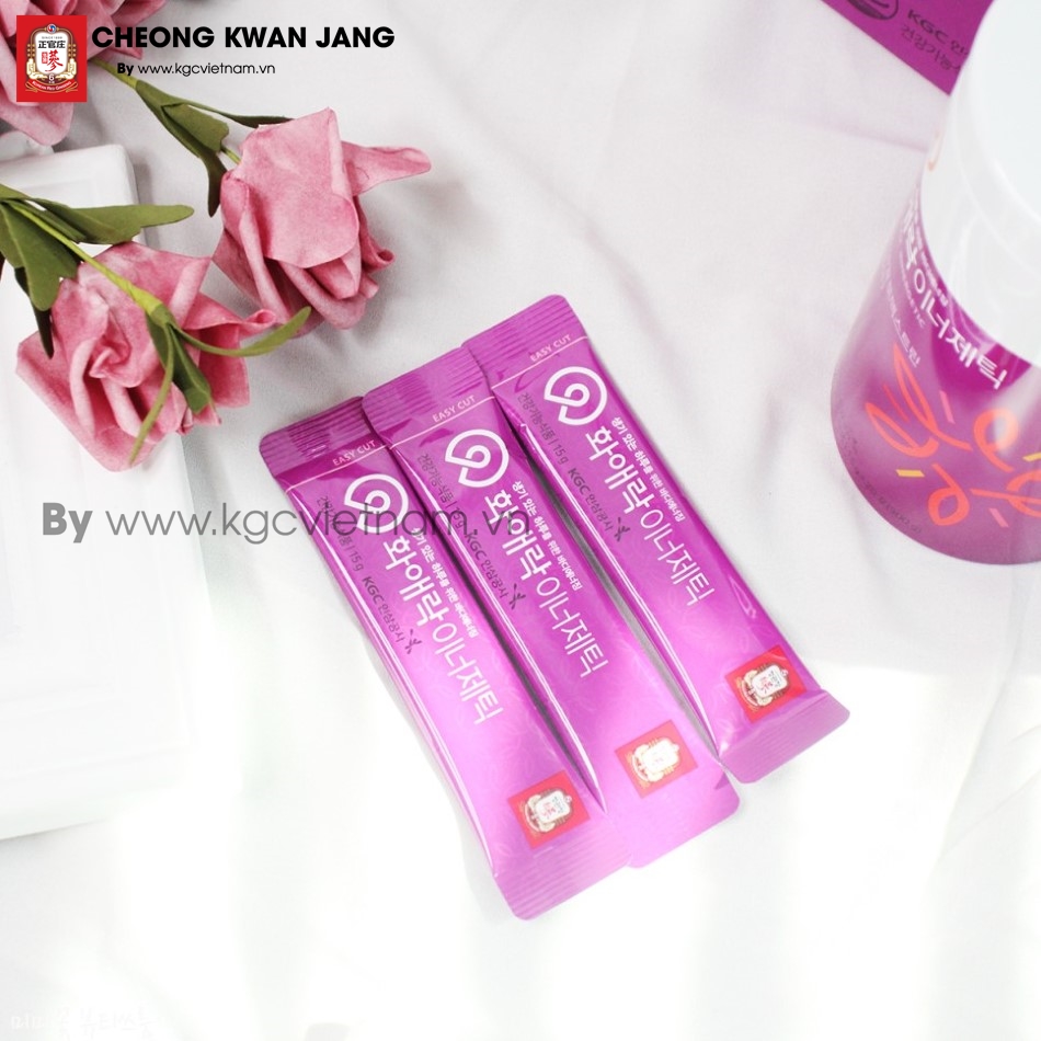 Thạch hồng sâm dành cho phụ nữ KGC Cheong Kwan Jang Hwa Ae Rak Innergetic 15g x 60 gói