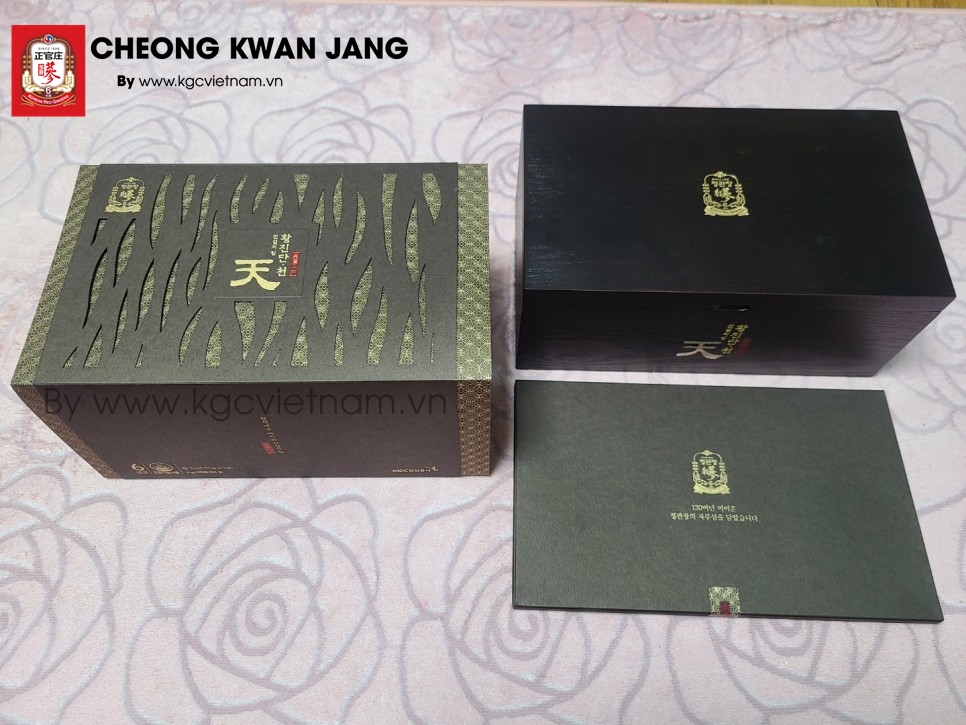 Thiên sâm] Viên hồng sâm linh đan KGC - Cheong Kwan Jang Hwang Jin Đan 4g x 20 viên