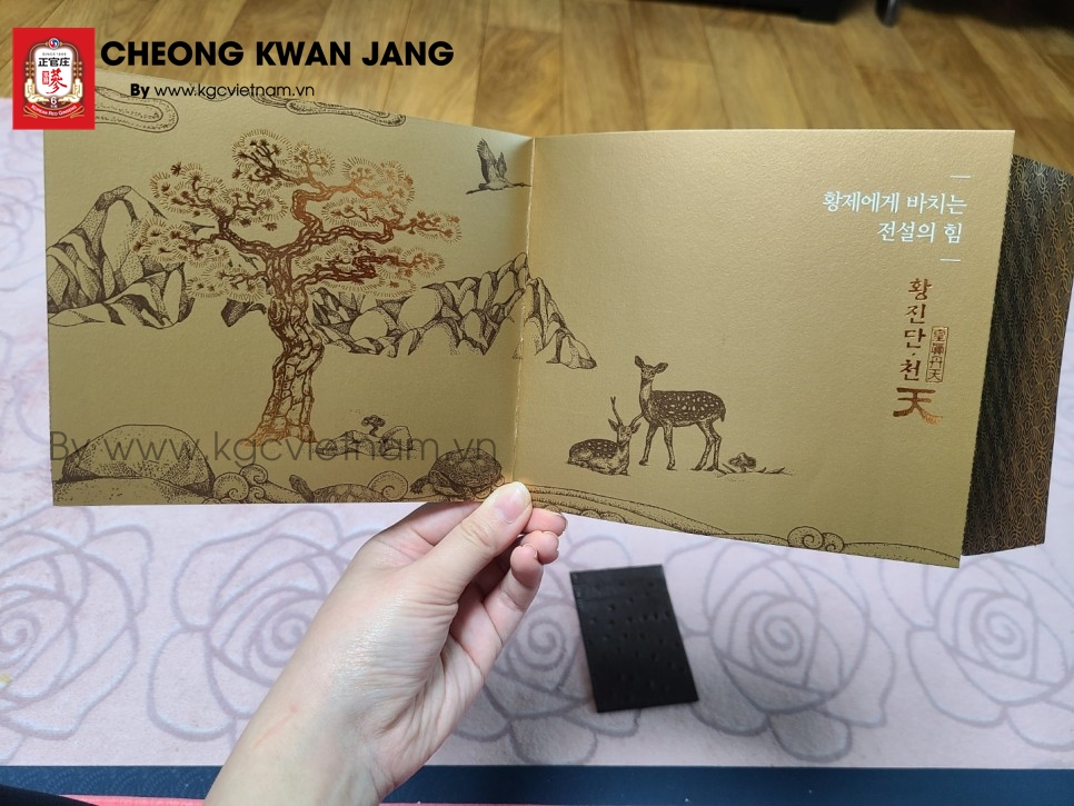 Thiên sâm] Viên hồng sâm linh đan KGC - Cheong Kwan Jang Hwang Jin Đan 4g x 20 viên