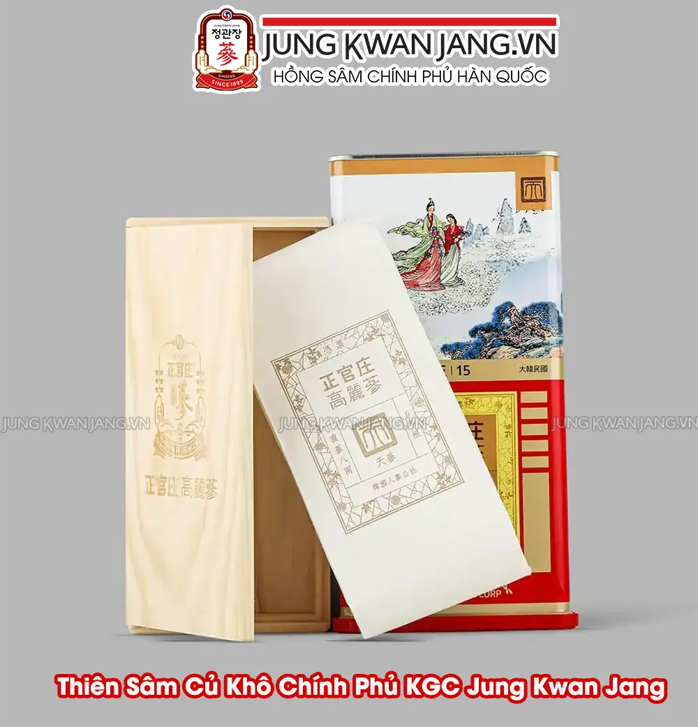 Phân loại Thiên Sâm Hàn Quốc theo tiêu chuẩn 2025 của KGC