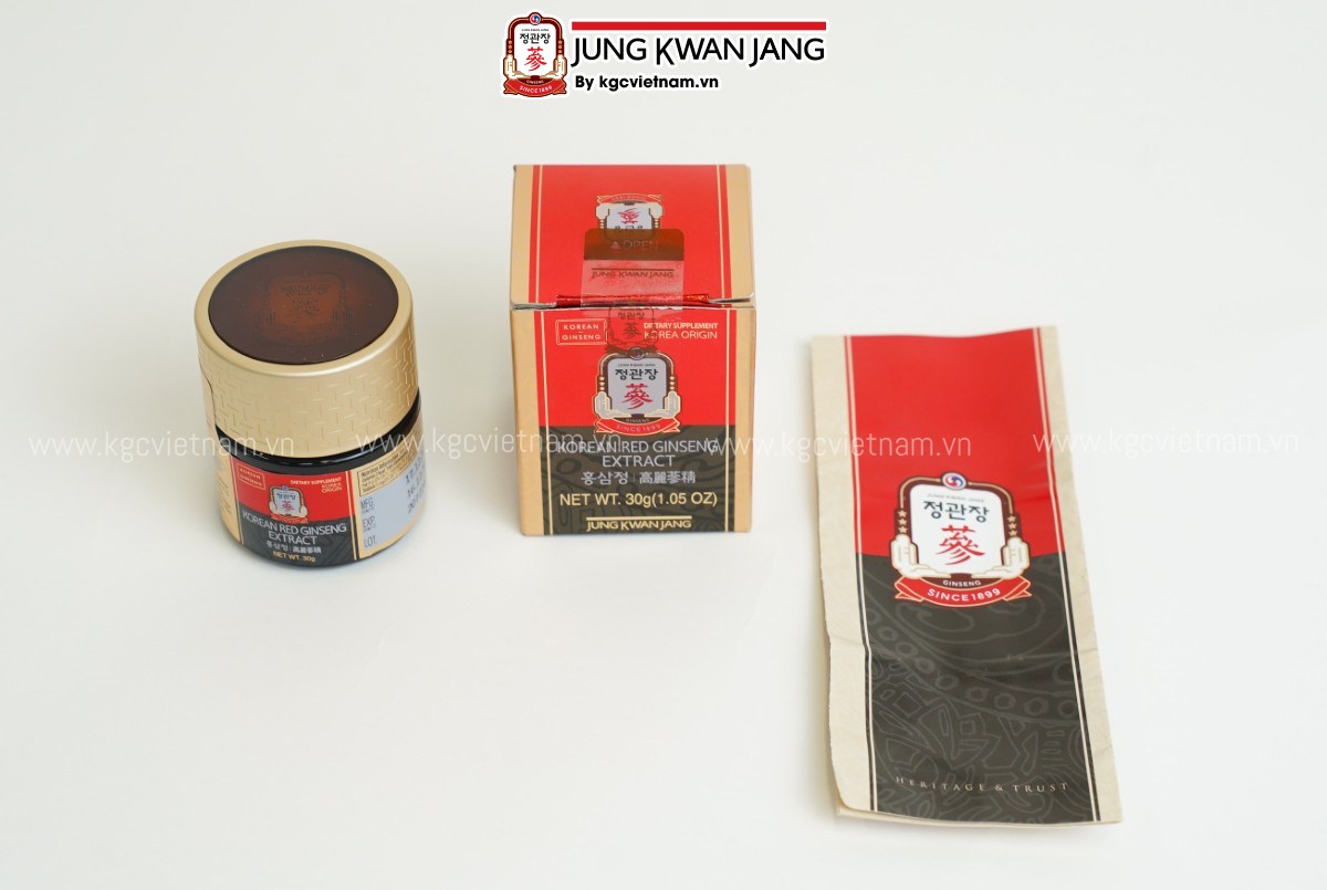 Hình ảnh Cao Hồng Sâm Cô Đặc Global KGC Jung Kwan Jang 30g chính hãng
