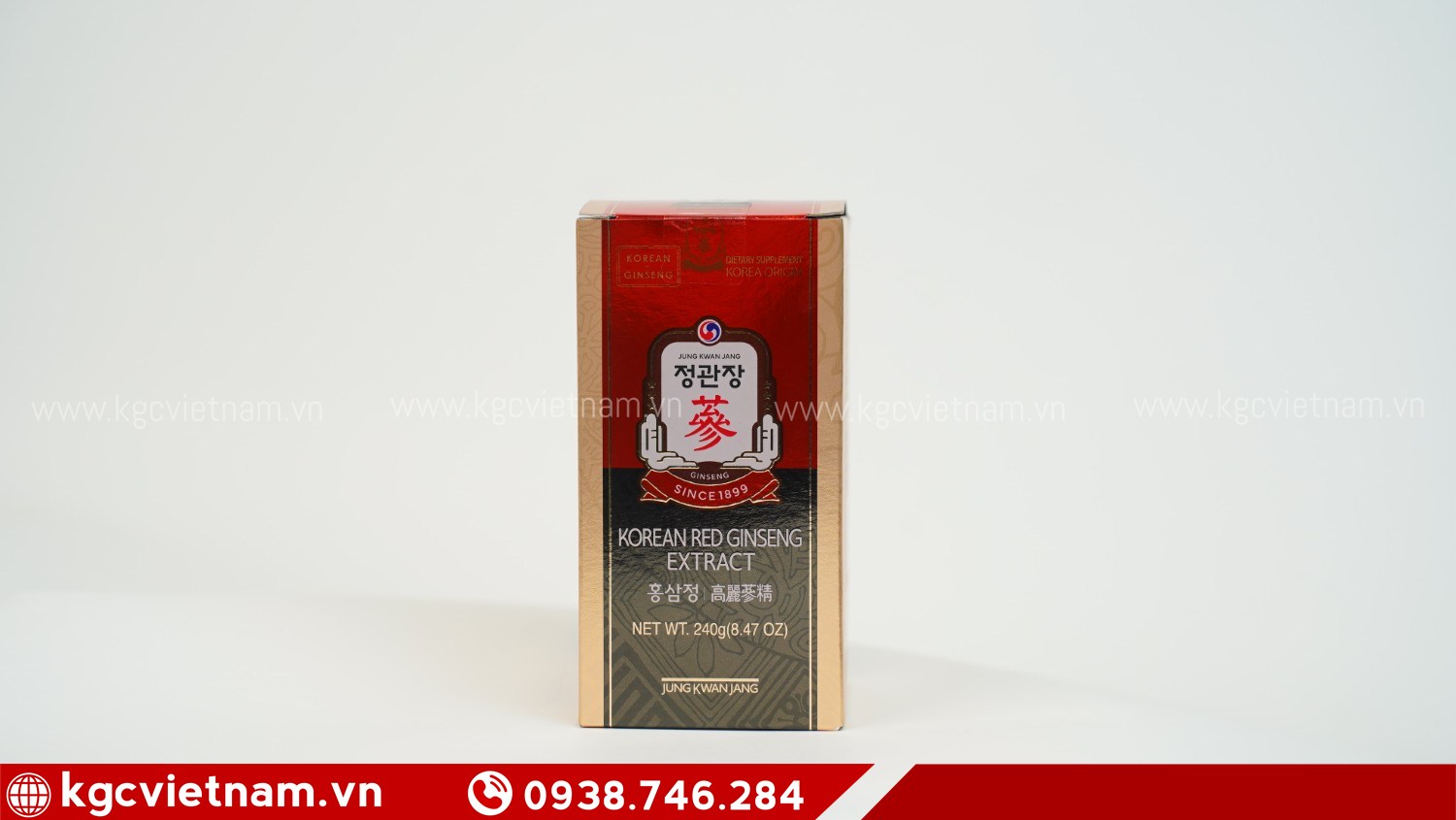 Cao Hồng Sâm KGC Korea Red Ginseng Extract 240g chính hãng Hàn Quốc