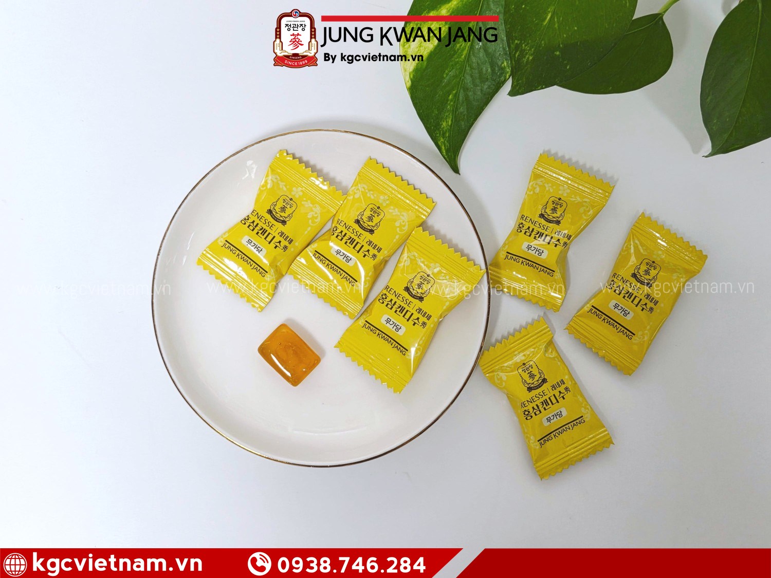 kẹo sâm KGC chính hãng bán tại KGC Việt Nam kgcvietnam.vn