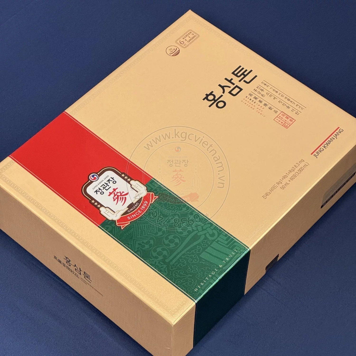 Nước Hồng Sâm KGC Jung Kwan Jang TONIC MILD Hàn Quốc 50ml x 60 Gói | kgcvietnam.vn