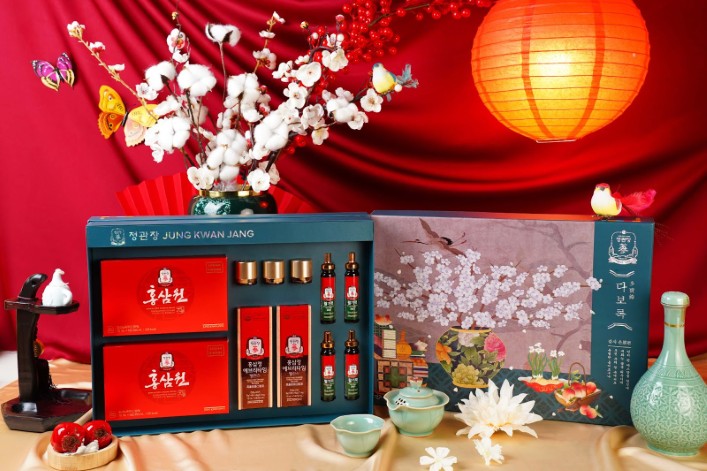 hình ảnh set quà thịnh vượng hạnh phúc