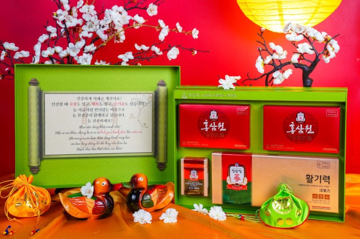 hình ảnh set quà vạn sự hanh thông