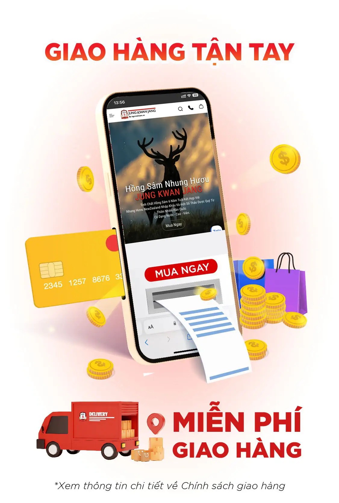 Mua sắm liền tay tặng ngay free ship New