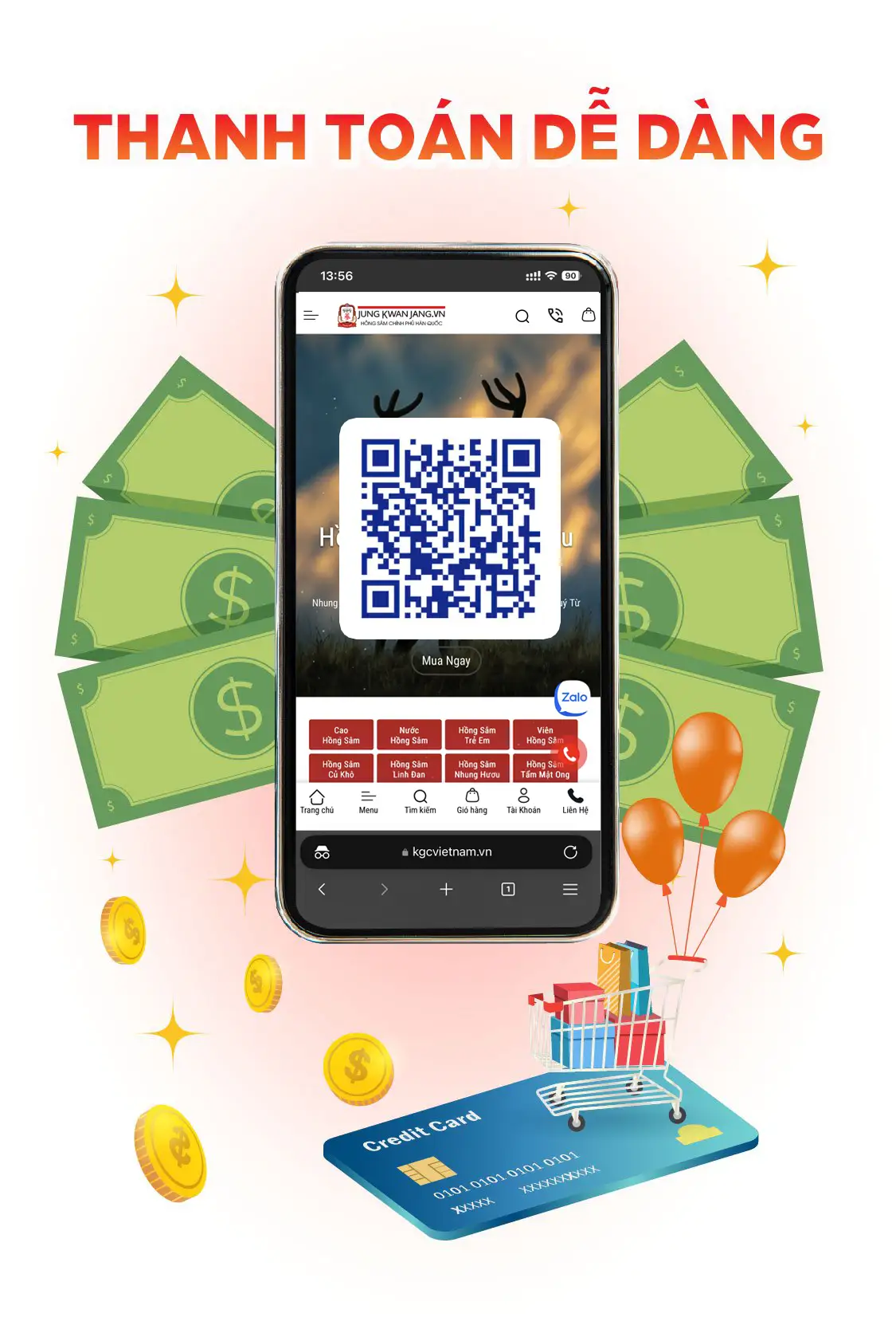 Thanh toán dễ dàng nhanh chóng new