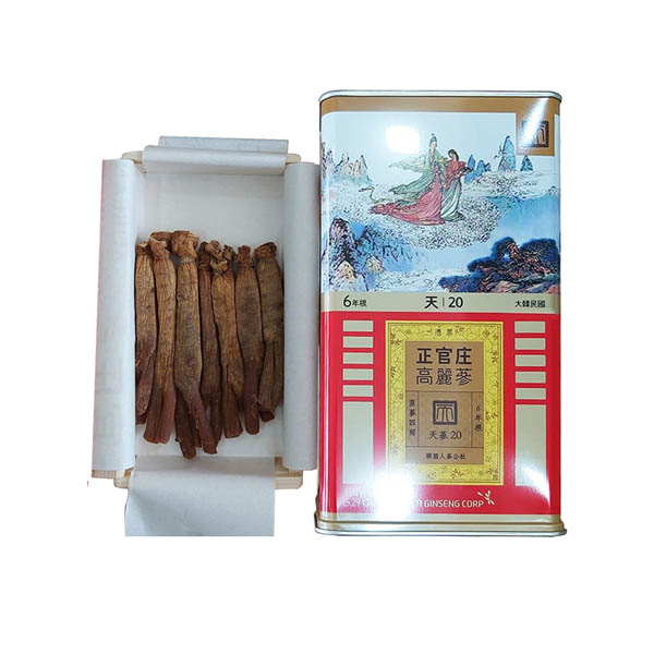Hình Ảnh Thiên Sâm Củ Khô Chính Phủ KGC Jung Kwan Jang 150g số 20 7 củ