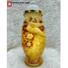 Bình rượu sâm điêu khắc chim khổng tước bình 15 lít bình số 14