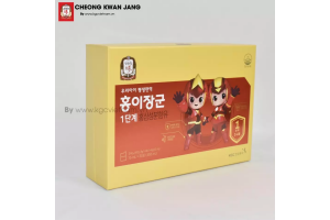 Nước hồng sâm trẻ em KGC số 1 15ml x 30 gói - 홍이장군 1단계 15ml*30포