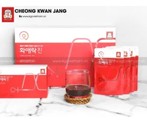 Chi tiết hình ảnh Nước Hồng Sâm Phụ Nữ Hwa Ae Rak Jin 70ml x 30 gói