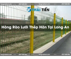 Hàng Rào Lưới Thép Hàn Tại Long An