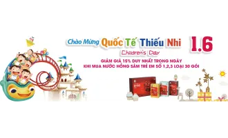 Giảm giá 12% nhân dịp 1/6 duy nhất hôm nay