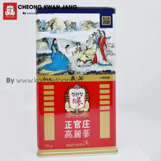 Hồng Sâm Củ Khô KGC Hàn Quốc 10 củ 150g số 30 | kgcvietnam.vn