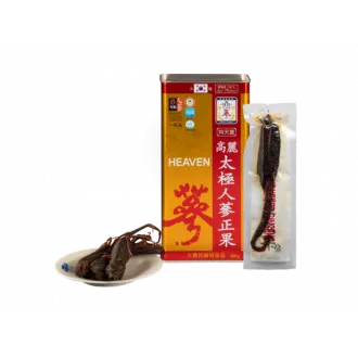 Thiên Sâm Chính Phủ Tẩm Mật Ong VVIP 300g 6 Củ