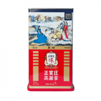 Hồng sâm củ khô KGC Jung Kwan Jang 150g số 40 (hộp 12 củ) | kgcvietnam.vn