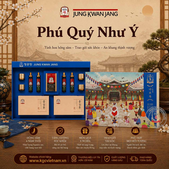 Hộp quà tặng hồng sâm KGC Jung Kwan Jang Phú Quý Như Ý