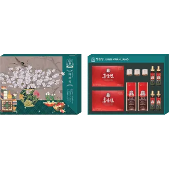 Hộp quà tặng hồng sâm cao cấp KGC Thịnh Vượng Hạnh Phúc