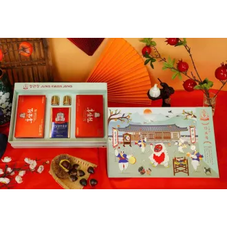 Hộp quà tặng hồng sâm cao cấp KGC Jung Kwan Jang Thuận Phong Vạn Lý | kgcvietnam.vn