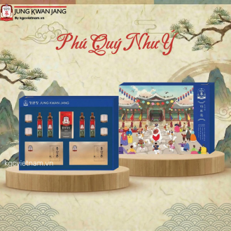 Hộp quà tặng hồng sâm KGC Jung Kwan Jang Phú Quý Như Ý