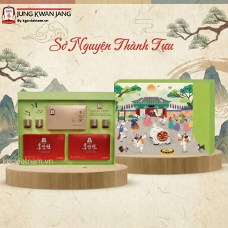 Hộp quà tặng hồng sâm KGC Jung Kwan Jang Sở Nguyện Thành Tựu