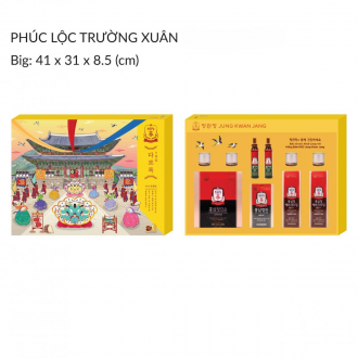 Hộp quà tặng hồng sâm KGC Jung Kwan Jang Phúc Lộc Trường Xuân