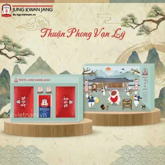 Hộp quà tặng hồng sâm cao cấp KGC Jung Kwan Jang Thuận Phong Vạn Lý