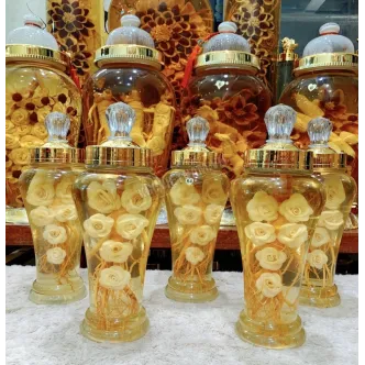 Bình rượu hoa sâm 1,8 lít bình số 64